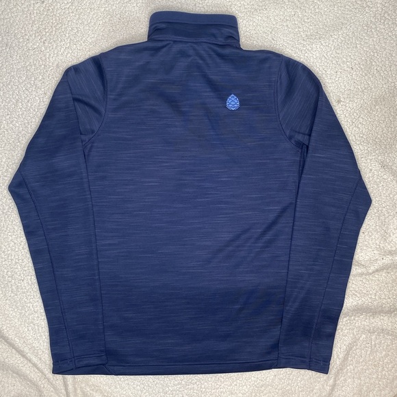 Stio Women’s Mountain Shadow Gannett Peak Blue Fleece Half Zip Pullover Large - Picture 2 of 11